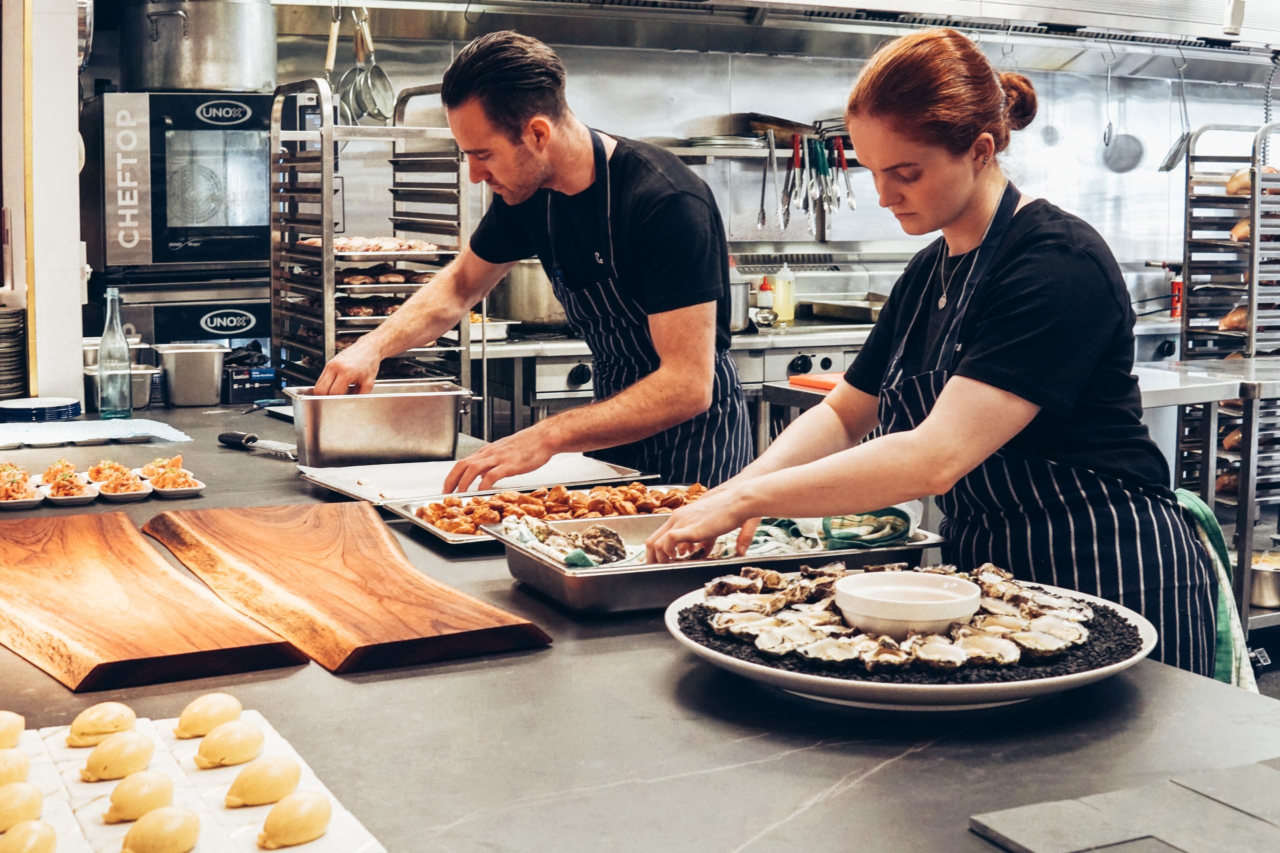 Kitchen couple